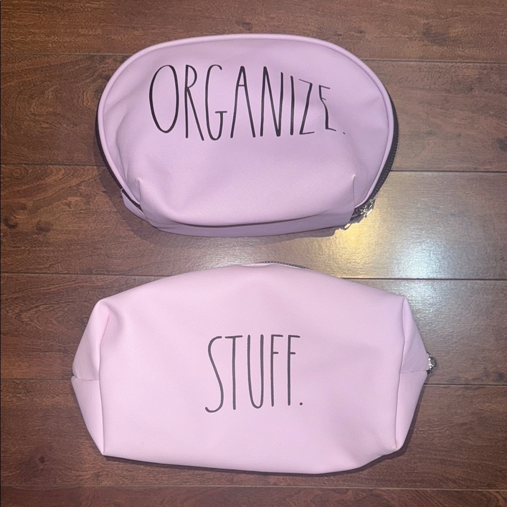 Rae Dunn Cosmetic Pouches
